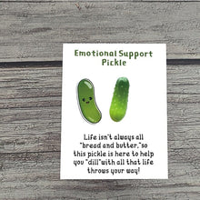 Load image into Gallery viewer, Cute Pickle Design Pocket Hug Card