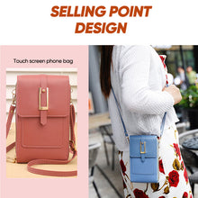 Load image into Gallery viewer, Crossbody Touch Screen Phone Bag