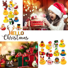 Load image into Gallery viewer, 24 Pcs Christmas Rubber Ducks Advent Calendar