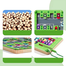 Load image into Gallery viewer, Magnetic Alphabet Car Park Toy