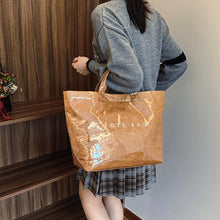 Load image into Gallery viewer, Women's Letters Print Tote Bag
