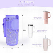 Load image into Gallery viewer, Glittering Diamond Drinkware Tumbler Bag
