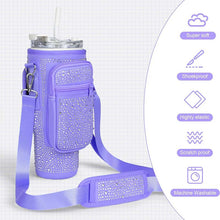Load image into Gallery viewer, Glittering Diamond Drinkware Tumbler Bag