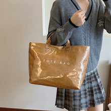 Load image into Gallery viewer, Women's Letters Print Tote Bag