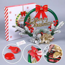 Load image into Gallery viewer, Christmas wreaths with LED light