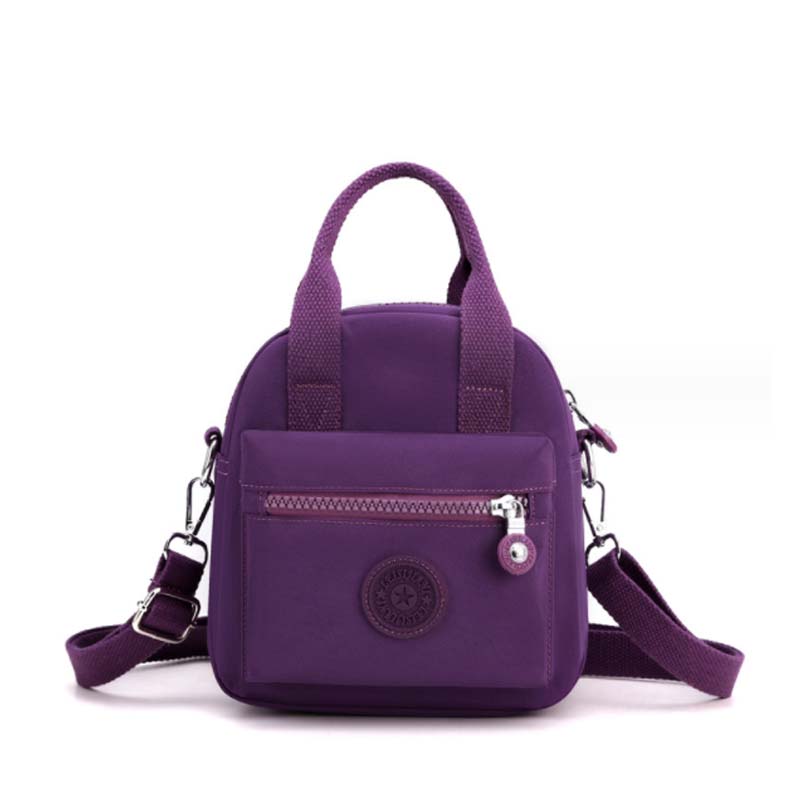 Nylon Satchel Handbag