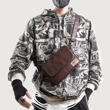 Load image into Gallery viewer, Square Vintage Messenger Bag