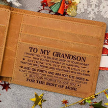 Load image into Gallery viewer, Engraved Genuine Leather Wallet
