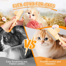 Load image into Gallery viewer, Long &amp; Short Tooth Stainless Steel Pet Comb