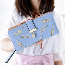 Load image into Gallery viewer, WOMEN&#39;S WALLET WITH CUT-OUT DESIGN