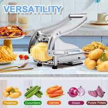 Load image into Gallery viewer, Stainless Steel French Fry Cutter