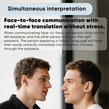 Load image into Gallery viewer, HD color screen, intelligent noise reduction, AI translation headphones