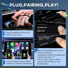 Load image into Gallery viewer, Sakerplus Wireless CarPlay Adapter