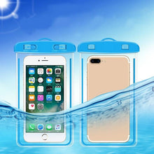 Load image into Gallery viewer, Waterproof Luminous Universal Phone Pouch