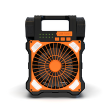 Load image into Gallery viewer, Sakerplus Solar Powered Portable Camping Fan