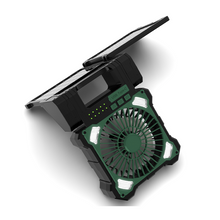 Load image into Gallery viewer, Sakerplus Solar Powered Portable Camping Fan