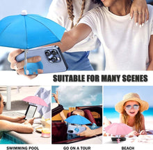 Load image into Gallery viewer, Phone Umbrella Suction Cup Stand for Sun