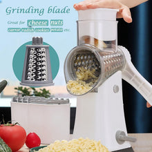Load image into Gallery viewer, 5 in 1 Rotary Cheese Grater Shredder