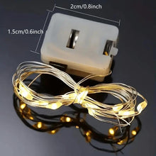 Load image into Gallery viewer, Warm White 2M Starry String Lights
