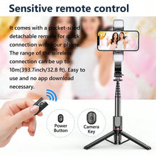 Load image into Gallery viewer, Foldable Selfie Stick Tripod