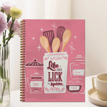 Load image into Gallery viewer, Softcover Recipe Notebook