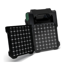 Load image into Gallery viewer, Sakerplus Solar Powered Portable Camping Fan