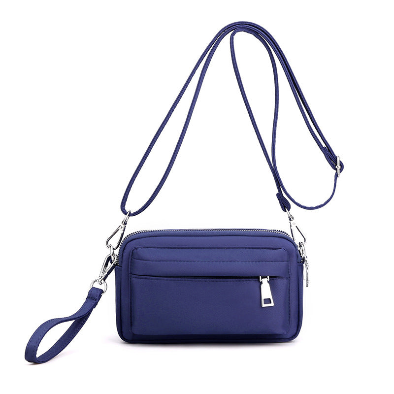 Women's fashionable shoulder bag made of nylon