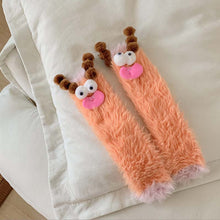 Load image into Gallery viewer, Warm Cozy Fluffy Cartoon Monster Socks