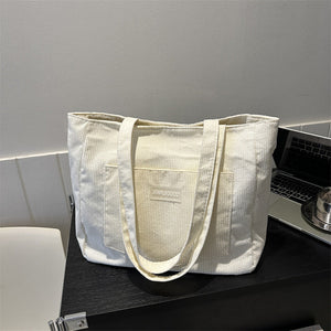 Corduroy Tote Bag