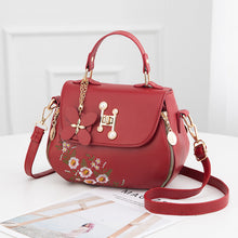 Load image into Gallery viewer, Fashion Embroidered Bucket Bag