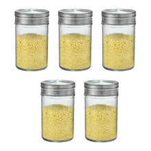 Load image into Gallery viewer, Glass Spice Jars Set