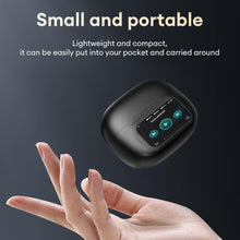 Load image into Gallery viewer, Clip-On Ear LCD Full Color Touchscreen Audio Wireless Headphones