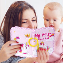 Load image into Gallery viewer, My First Baby Photo Book with Safe Mirror