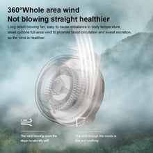 Load image into Gallery viewer, Small Whirlwind Clip Waist Neck Fan