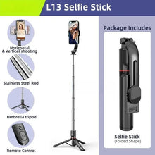 Load image into Gallery viewer, Foldable Selfie Stick Tripod