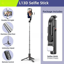 Load image into Gallery viewer, Foldable Selfie Stick Tripod