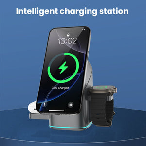 3-in-1 Wireless Fast Charging Charger