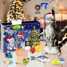 Load image into Gallery viewer, Christmas ountdown cat Calendar