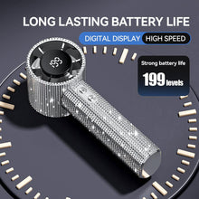 Load image into Gallery viewer, Sakerplus Luxury Rechargeable Handheld Turbo Fan