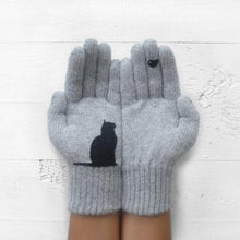 Load image into Gallery viewer, Cat style cotton gloves