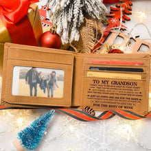 Load image into Gallery viewer, Engraved Genuine Leather Wallet