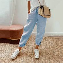 Load image into Gallery viewer, Solid Color Casual Pants