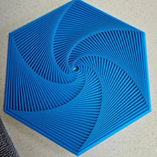 Load image into Gallery viewer, 🌀3D-Printed Fractal Fidget Hexagon