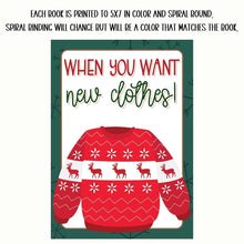 Load image into Gallery viewer, Christmas College Survival Gift Card Book