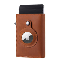 Load image into Gallery viewer, Multifunctional Wallet with Apple AirTag Case Cover Smart Anti-lost RFID Wallet