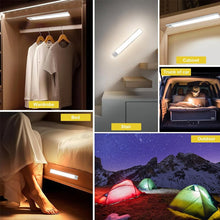 Load image into Gallery viewer, Rechargeable Motion Sensor Led Lights