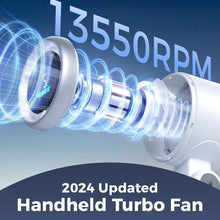 Load image into Gallery viewer, Hand Folding High-Speed Turbine Fan