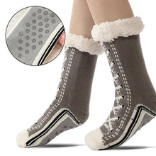Load image into Gallery viewer, Ultra-thick Cashmere Slipper Home Socks