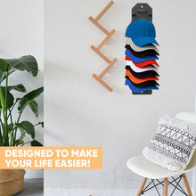 Load image into Gallery viewer, Baseball Cap Organizer