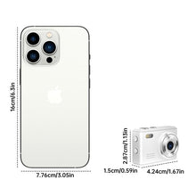 Load image into Gallery viewer, Compact Retro Mini Camera with LED Flash